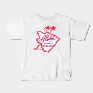 1950s Aloha from Hawaii Kids T-Shirt